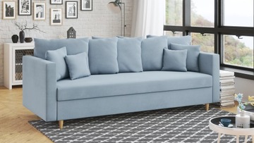 Kanapa Amelia sofa skandynawska rozkładana automat
