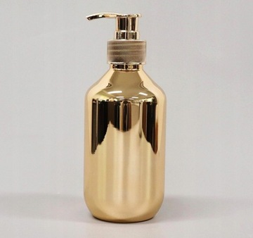 Дозатор для кухонного мыла, жидкость для мытья посуды Золотой контейнер 300 мл LOFT