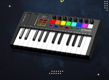 INSTRUMENTY KLAWISZOWE I MIDI SYNTEZATORY I KLAWIATURY STERUJĄCE
