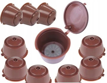 10x KAPSUŁKI DO KAWY NA KAWĘ DO EXPRESU DOLCE GUSTO WIELOKROTNY UŻYTEK