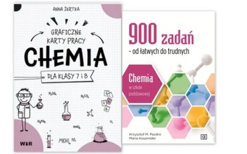 CHEMIA graficzne karty+ ZBIÓR ZADAŃ 900 zadań