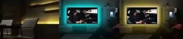 Paski LED USB OŚWIETLENIE LEDOWE podszafkowe meblowe LEDy do telewizora TV