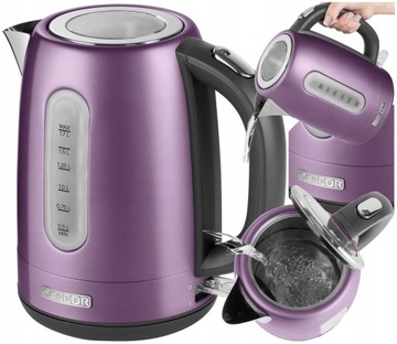 Czajnik elektryczny spirala filtr VT Sencor 1,7l