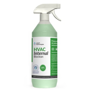 GOTOWY PŁYN DO CZYSZCZENIA KLIMATYZACJI BIOCLEAN 1 L DEZYNFEKCJA ZAPACH BIO