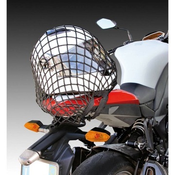 Багажная сетка для мотоцикла LAMP - черный 42x43