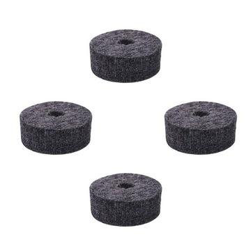 14Pcs Cymbal Replacement Kits for Drum Hi Hat Clutch Felts Cymbal Gray