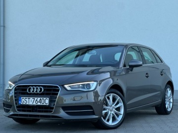 Audi A3 8V Hatchback 3d 1.6 TDI 105KM 2014 AUDI A3 8V SPORTBACK*1.6 TDI*S TRONIC*KAMERA*BIXENON* LED*RADAR ACC*KOLOR!, zdjęcie 1