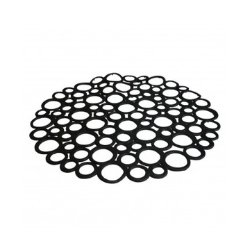 КРУГЛЫЙ КОВРИК ДЛЯ МОЙКИ, МЯГКИЙ, ПРОТИВОСКОЛЬЗЯЩИЙ FI 30 BUBBLES -T