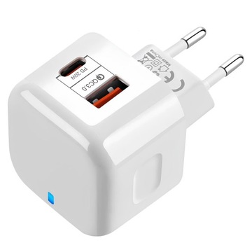 SZYBKA ŁADOWARKA SIECIOWA QC 3.0 PD 20W DO TELEFONU TABLETU
