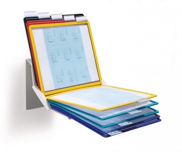 ПРЕЗЕНТАЦИОННЫЕ ПАНЕЛИ 10 x A4 НАСТЕННЫЕ/СТОЛЫ Durable Vario Pro x 2