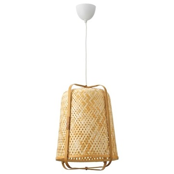 LAMPA WISZĄCA KNIXHULT BAMBUS NATURALNA ŚR. 40 CM IKEA