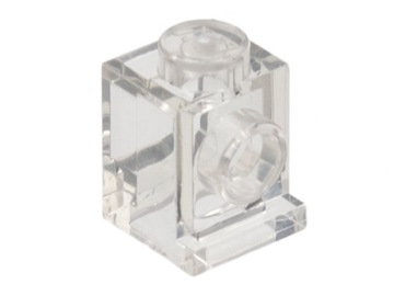 10 szt LEGO 4070 Trans-Clear Brick 1 x 1 Headlight