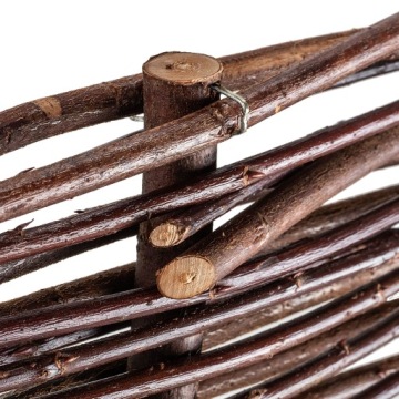 ЗАБОР ПЛЕТЕНЫЙ ЧАЛИСАД 120х30см КРОМКА ЗАБОРА