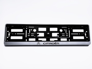 RAMKA Z NAPISEM CITROEN POD REJESTRACJĘ Z ZAWIASEM