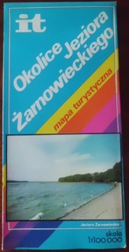 MAPA OKOL. JEZ. ŻARNOWIECKIEGO Elektrownia jądrowa