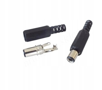wtyk zasilania zasilacza DC na kabel 3.5 / 6.3 /9