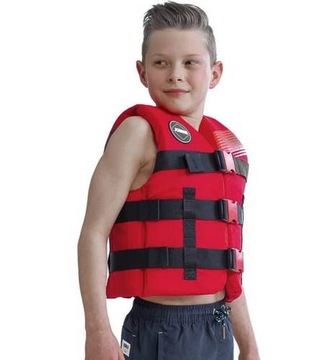 KAMIZELKA DZIECIĘCA NYLON V. YOUTH 244820002 RED