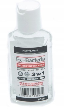 ACRYLMED ŻEL DO DEZYNFEKCJI MYCIA RĄK ANTYVIRUSOWY