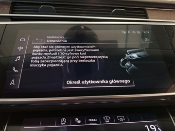 Audi A8 D5 Sedan Facelifting 3.0 55 TFSI 340KM 2022 Audi A8 Head Up, Hak, Domykanie, Bang, Kamery 360, Night Vision, 3.0 340KM, zdjęcie 28
