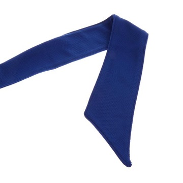 -Head Tie Headband Sports Sweatband Turban Hair Band For unisex adult, Blue