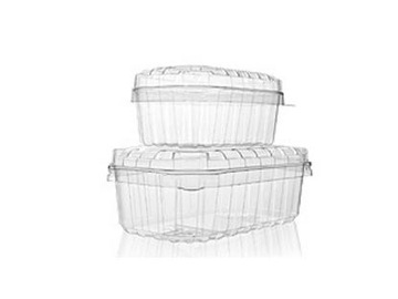 Pojemniki plastikowe + wieczko na owoce,borówki 125g 100 szt
