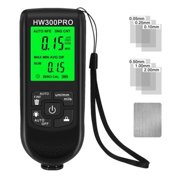 АВТОМОБИЛЬНЫЙ ИЗМЕРИТЕЛЬ ТОЛЩИНЫ КРАСКИ ЗОНД ТЕСТЕР ЖК-ДИСПЛЕЙ 0 ~ 2000 мкм