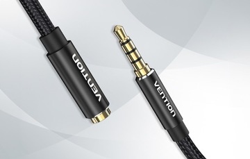 Удлинительный кабель Mini Jack 3,5 AUX 4pin TRRS Наушники, микрофон 3м