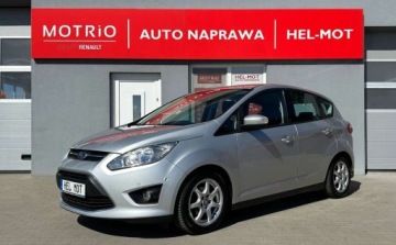 Ford C-MAX II Minivan 1.0 EcoBoost 125KM 2013 Ford C-MAX II 2013R, Klima, PDC, Zarejestrowany w Polsce, VAT-marza 125KM