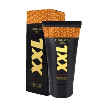 TITAN XXL GEL ŻEL POWIĘKSZAJACY POWIĘKSZ PENISA MOCNA EREKCJA POTENCJA 50ML