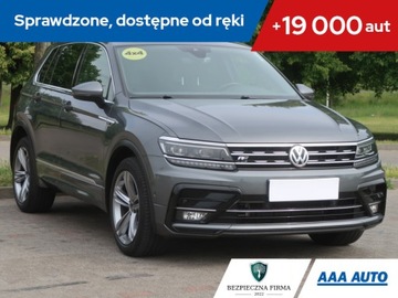 Volkswagen Tiguan II SUV 2.0 TSI 190KM 2020 VW Tiguan 2.0 TSI, Salon Polska, Serwis ASO, 4X4