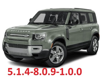 LAND ROVER DEFENDER II L663 LEVÝ VÝZTUHA NÁRAZNÍKU ZADNÍ L8B2-17A882-A ORIGINÁLNÍ