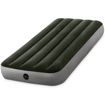 MATERAC DMUCHANY WELUROWY Intex 1-os 64106 łóżko