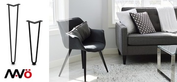 4x ЧЕРНАЯ МЕБЕЛЬНАЯ НОЖКА НОЖКА СТОЛИКА ЛОФТ НОЖКА СТОЛИКА H71CM НА 25% ДЕШЕВЛЕ