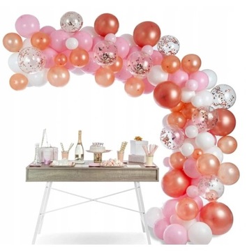 ЛЕНТА ДЛЯ ШАРОВ-ГИРЛАНД ШАРОВЫЕ ВОРОТА СВАДЬБА 5 М