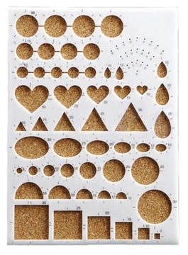 Szablon GEOMETRYCZNY do Quillingu QUILLING