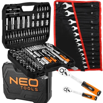 НАБОР ТОРЦЕВЫХ КЛЮЧЕЙ NEO 110e САТИНОВЫЕ СВЕРЛА TORX 1/2