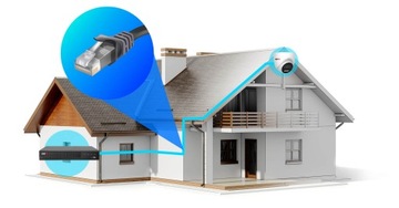 Комплект IP-мониторинга KEEYO 4x LV-V-IP4M25DF-B 2K+ PoE IR 25 м Audio Ai