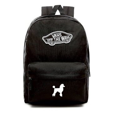 Рюкзак для собак пуделя VANS Realm School на заказ