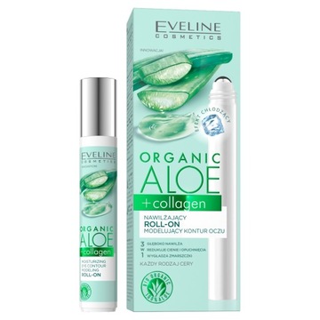 EVELINE Aloe roll-on modelujący kontur oczu 15ml