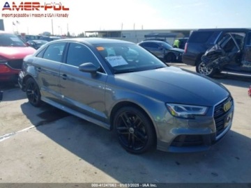 Audi A3 8V 2017 Audi a3 2017 Audi A3 Sedan 2.0 TFSI Premium Plus quattro AWD 2.0 Benzyna