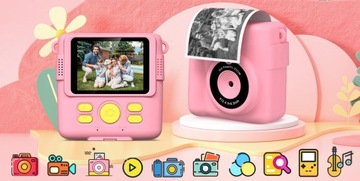 КАМЕРА МГНОВЕННОЙ ФОТО POLAROID ТЕРМОПЕЧАТЬ ДЛЯ ДЕТЕЙ, 32 ГБ НАБОР