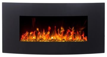 ЭЛЕКТРИЧЕСКИЙ НАСТЕННЫЙ СВЕТОДИОДНЫЙ КАМИН 90 СМ MALIBU