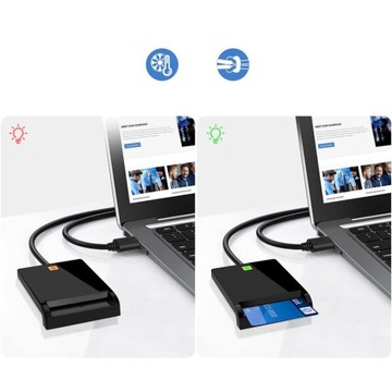 CZYTNIK KART INTELIGENTNYCH, CZYTNIK KART TOŻSAMOŚCI ID, CZYTNIK KART SIM