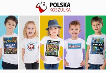 ФУТБОЛКА ФУТБОЛКА 140 КАЧЕСТВО РОБЛОКС
