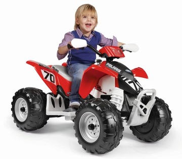 PEG PEREGO POLARIS OUTLAW 330W НОВЫЕ СВЕТОДИОДНЫЕ ЗВУКИ