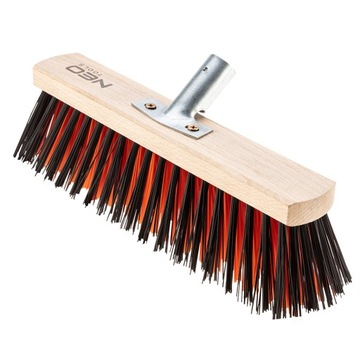 Szczotka ulicowa 30 cm z uchwytem metalowym. PRO