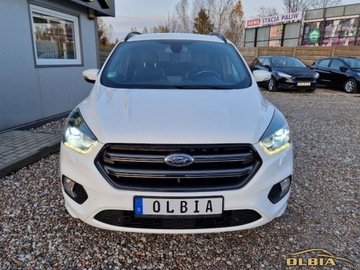 Ford Kuga II SUV Facelifting 2.0 TDCi 150KM 2017 Ford Kuga St-line Radar ACC Park Assist Pierwszy Wlasciciel 2.0 Diesel, zdjęcie 10