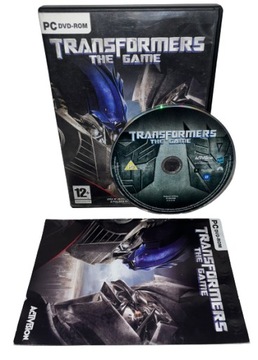 TRANSFORMERS THE GAME BOX