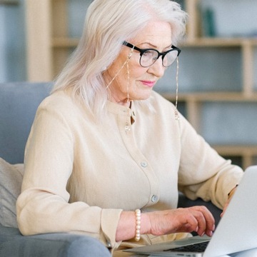 1 szt. WIELOFUNKCYJNE OKULARY MODNE OKULARY Z ŁAŃCUCHEM