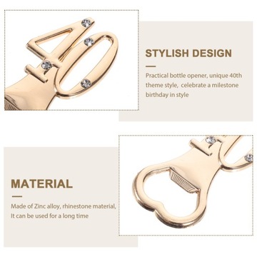 Свадебные украшения с открывашкой для пива